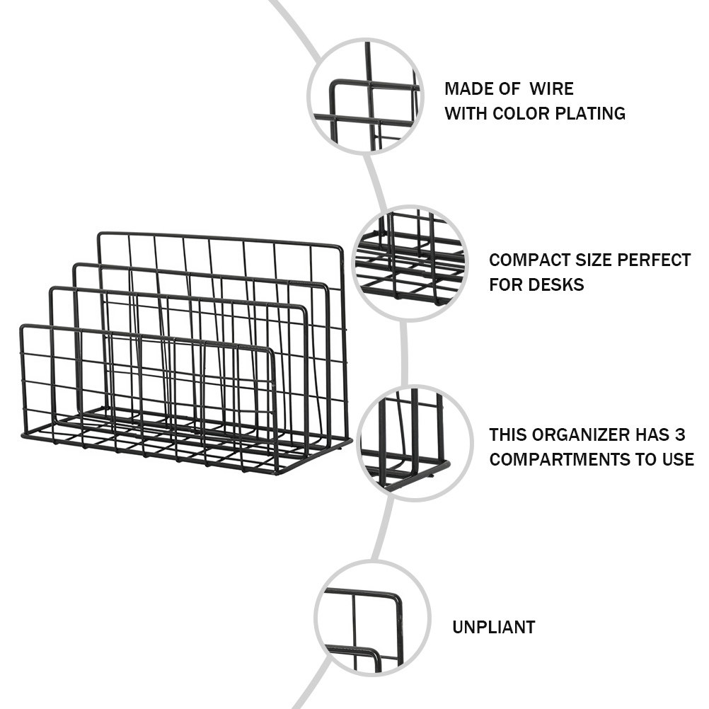 Masaüstü Metal Posta Düzenleyi - Magazine Holder Rack incelemesi ve fiyatı